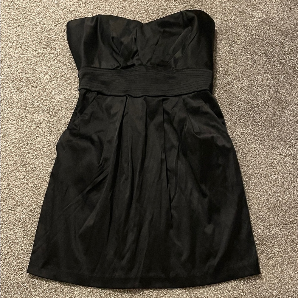 Trixxi Elegant Black Strapless Dress Juniors size 9